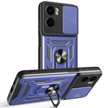 Защитный чехол Deexe Armor Shield для Motorola Moto G05 - Blue: фото 1 из 9