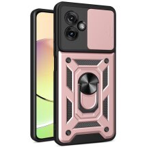 Защитный чехол Deexe Armor Shield для Motorola Moto G55 - Rose Gold: фото 1 из 10