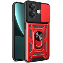 Защитный чехол Deexe Armor Shield для OPPO A3x / A3 / A40m - Red: фото 1 из 10
