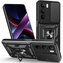 Защитный чехол Deexe Armor Shield для Realme C75 - Black: фото 1 из 10