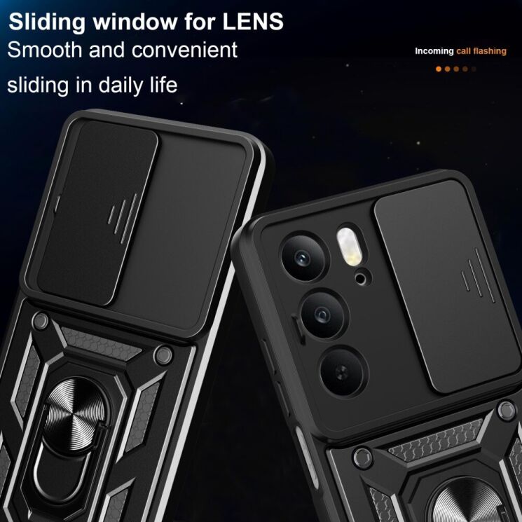 Защитный чехол Deexe Armor Shield для Realme C75 - Blue: фото 5 из 10