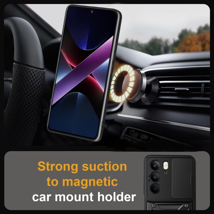 Защитный чехол Deexe Armor Shield для Realme C75 - Blue: фото 8 из 10