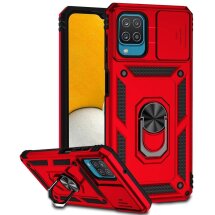 Защитный чехол Deexe Armor Shield для Samsung Galaxy A12 (A125) / A12 Nacho (A127) - Red: фото 1 из 8