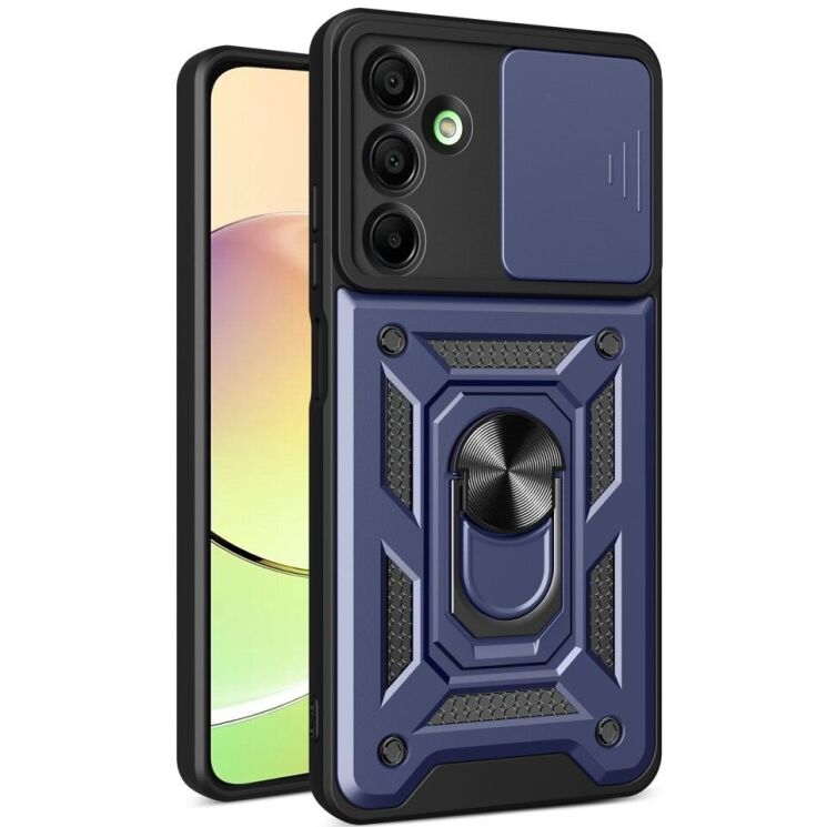Защитный чехол Deexe Armor Shield для Samsung Galaxy A16 (A165) - Blue: фото 1 из 8