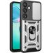 Защитный чехол Deexe Armor Shield для Samsung Galaxy S25 Plus (S936) - Silver (371905S). Фото 1 из 10