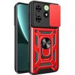 Защитный чехол Deexe Armor Shield для TECNO Spark Go 2024 / Spark 20 / 20C - Red (343017R)