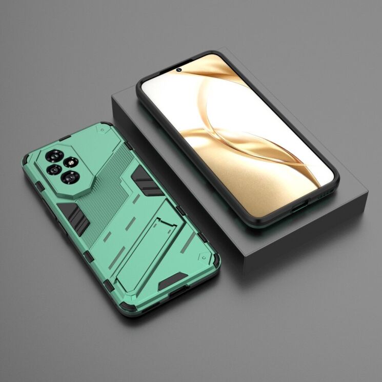 Защитный чехол Deexe Bibercas для Honor 200 - Green: фото 6 из 7