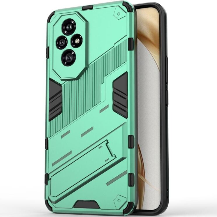 Защитный чехол Deexe Bibercas для Honor 200 - Green: фото 2 из 7