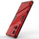 Защитный чехол Deexe Bibercas для Motorola Edge 50 Fusion - Red (354232R). Фото 3 из 7