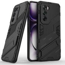 Защитный чехол Deexe Bibercas для OPPO Reno 12 - Black: фото 1 из 7