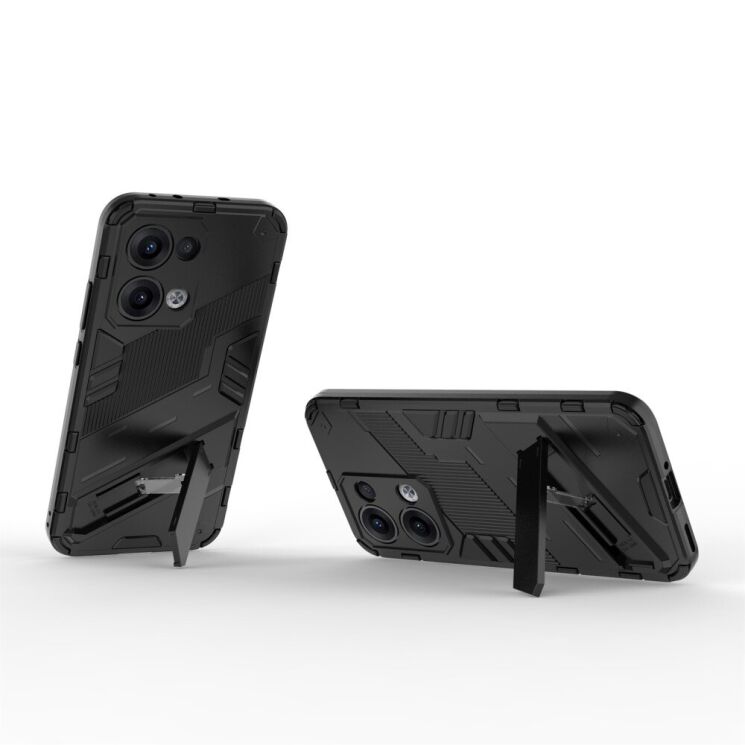 Защитный чехол Deexe Bibercas для OPPO Reno 13 5G - Black: фото 3 из 7