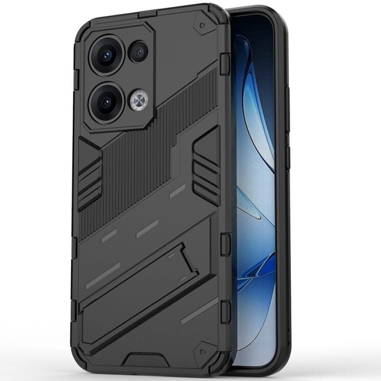 Защитный чехол Deexe Bibercas для OPPO Reno 13 5G - Black: фото 2 из 7