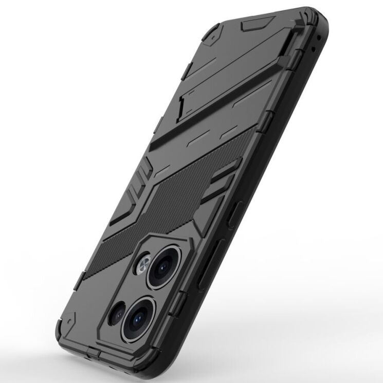Защитный чехол Deexe Bibercas для OPPO Reno 13 5G - Black: фото 4 из 7