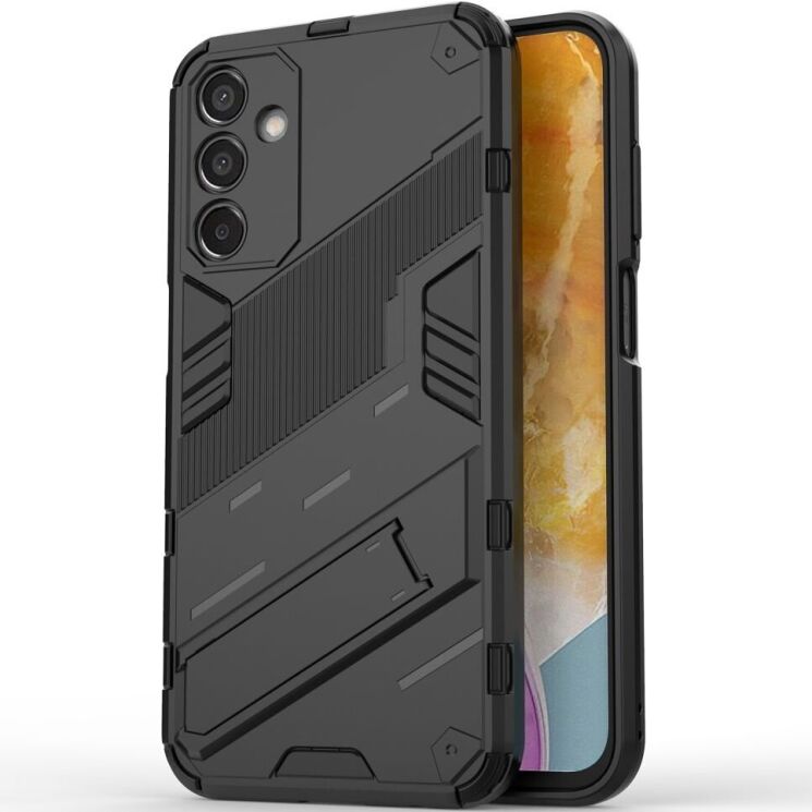 Защитный чехол Deexe Bibercas для Samsung Galaxy M15 (M156) - Black: фото 2 из 7