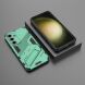 Защитный чехол Deexe Bibercas для Samsung Galaxy S24 FE (S721) - Green (367513G). Фото 6 из 7