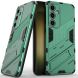 Защитный чехол Deexe Bibercas для Samsung Galaxy S24 FE (S721) - Green (367513G). Фото 1 из 7