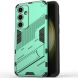 Защитный чехол Deexe Bibercas для Samsung Galaxy S24 FE (S721) - Green (367513G). Фото 2 из 7