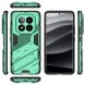 Защитный чехол Deexe Bibercas для Xiaomi Redmi Note 14 Pro Plus - Green (373204G). Фото 4 из 6