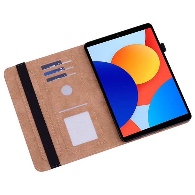 Защитный чехол Deexe Business Cover для Xiaomi Redmi Pad SE 8.7 4G - Brown: фото 3 из 12
