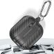 Захисний чохол Deexe Carbon Case для Samsung Galaxy Buds 3 / Buds 3 Pro - Black (360905B). Фото 7 з 8