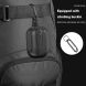 Захисний чохол Deexe Carbon Case для Samsung Galaxy Buds 3 / Buds 3 Pro - Black (360905B). Фото 4 з 8