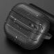 Захисний чохол Deexe Carbon Case для Samsung Galaxy Buds 3 / Buds 3 Pro - Black (360905B). Фото 5 з 8