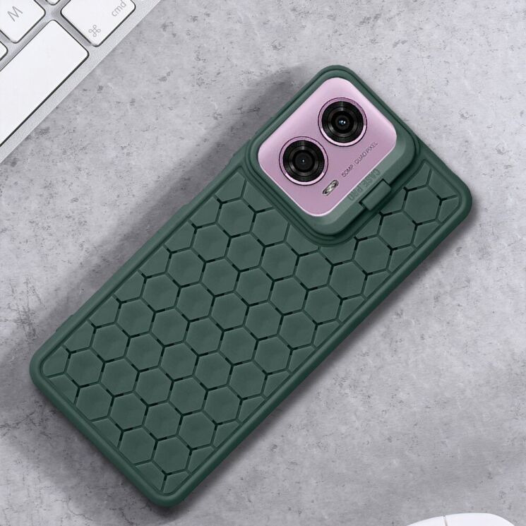 Защитный чехол Deexe CasePro для Motorola Moto G24 / G04 / G04s / E14 - Army Green: фото 4 из 5
