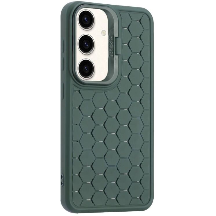 Захисний чохол Deexe CasePro with MagSafe для Samsung Galaxy S23 FE - Army Green: фото 1 з 6