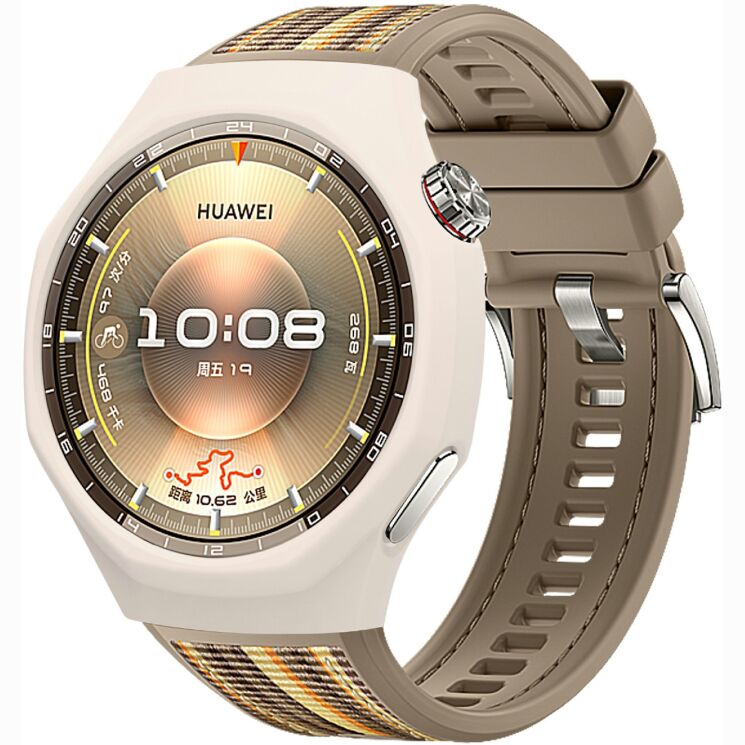 Защитный чехол Deexe Color Frame для Huawei Watch GT 6 Pro (46mm) - Starlight (423403SG) Защитный чехол Deexe Color Frame для Huawei Watch GT 6 Pro (46mm) - Starlight: фото 3 из 4