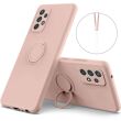 Захисний чохол Deexe Color Shell with Strap для Samsung Galaxy A53 (A536) - Pink (292682P)
