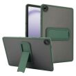 Защитный чехол Deexe Crystal Kickstand для Samsung Galaxy Tab A9 Plus (X210/216) - Green (339247G)