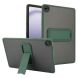 Защитный чехол Deexe Crystal Kickstand для Samsung Galaxy Tab A9 Plus (X210/216) - Green (339247G). Фото 1 из 12