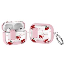 Захисний чохол Deexe Crystal Lock для AirPods Pro 2 - Bowknot: фото 1 з 9