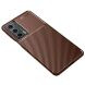 Захисний чохол Deexe Fusion для Motorola Edge 20 - Brown (289003Z). Фото 2 з 9