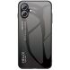 Захисний чохол Deexe Gradient Color для iPhone 16 - Black / Grey (360760BH). Фото 1 з 7