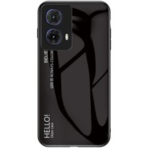 Защитный чехол Deexe Gradient Color для Motorola Moto G85 - Black: фото 1 из 11