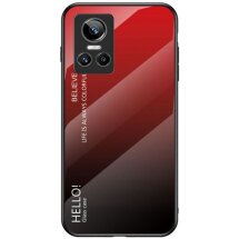 Захисний чохол Deexe Gradient Color для Realme GT Neo 3 - Red: фото 1 з 7