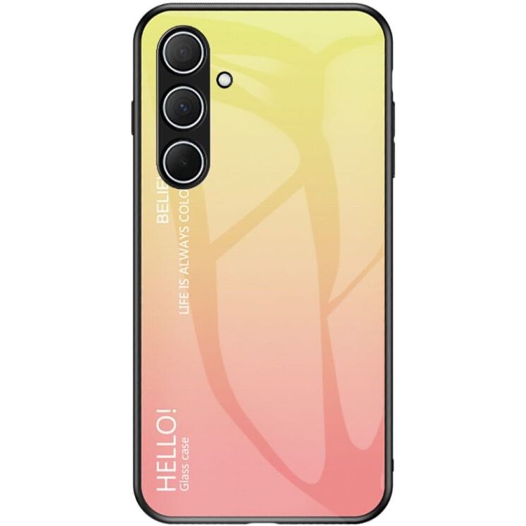 Защитный чехол Deexe Gradient Color для Samsung Galaxy A56 (A566) - Yellow: фото 1 из 7