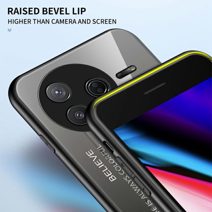 Защитный чехол Deexe Gradient Color для Xiaomi Poco F7 Pro - Pink / Blue: фото 7 из 8