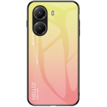 Захисний чохол Deexe Gradient Color для Xiaomi Poco X7 Pro - Yellow: фото 1 з 7