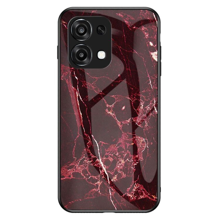 Чохол з малюнком Deexe Gradient Pattern для OPPO A6 Pro - Red: фото 1 з 14
