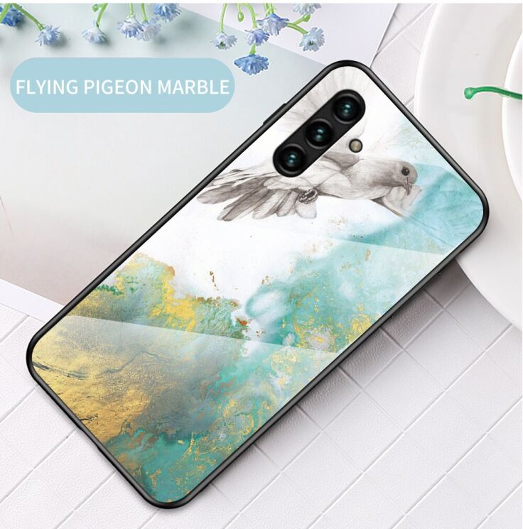 Защитный чехол Deexe Gradient Pattern для Samsung Galaxy A13 5G - Flying Pigeon: фото 2 из 10