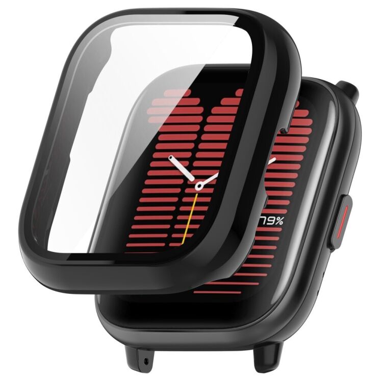 Защитный чехол Deexe Hard Frame для Huami Amazfit Active (A2211) - Black: фото 1 из 8