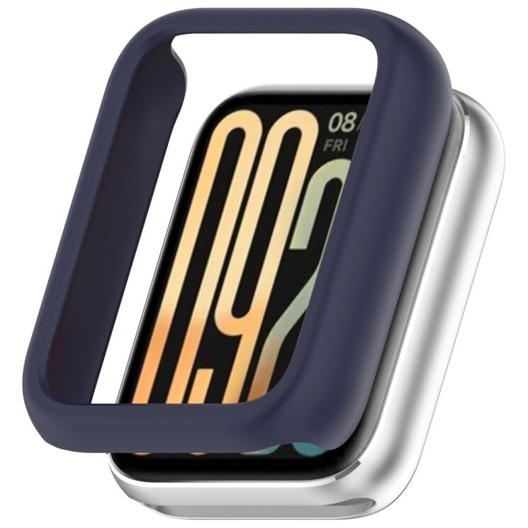 Защитный чехол Deexe Hard Frame для Xiaomi Mi Smart Band 9 Pro - Midnight Blue: фото 1 из 7
