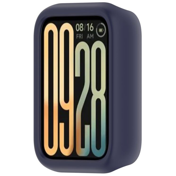 Защитный чехол Deexe Hard Frame для Xiaomi Mi Smart Band 9 Pro - Midnight Blue: фото 2 из 7