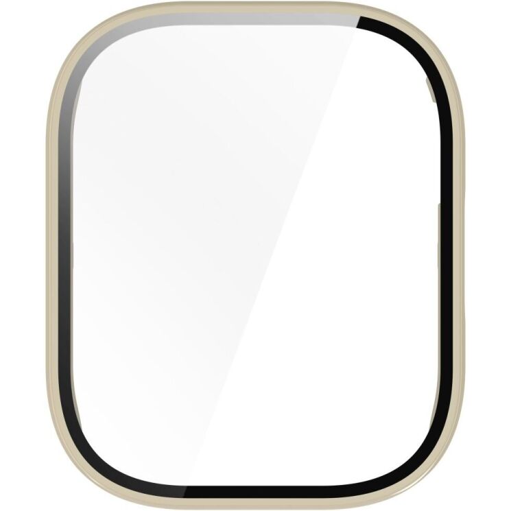 Защитный чехол Deexe Hard Frame для Xiaomi Redmi Watch 5 Active - Ivory White: фото 4 из 6
