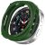 Защитный чехол Deexe Hollow Cover для Samsung Galaxy Watch 8 (44mm) - Green: фото 1 из 6