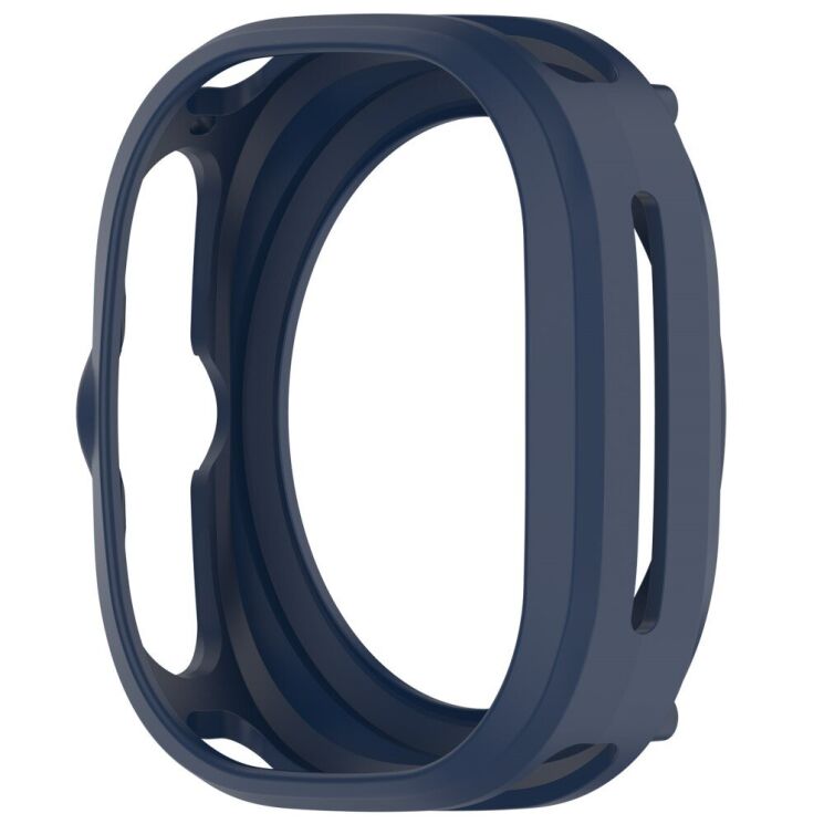 Защитный чехол Deexe Hollow Cover для Samsung Galaxy Watch Ultra (47mm) - Midnight Blue: фото 3 из 7