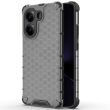 Защитный чехол Deexe Honeycomb Series для Xiaomi Poco X7 Pro - Black (371740B)