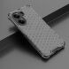 Защитный чехол Deexe Honeycomb Series для Xiaomi Poco X7 Pro - Black (371740B). Фото 3 из 5